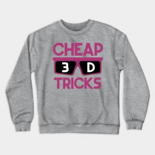 Cheap 3D Tricks Crewneck Sweatshirt